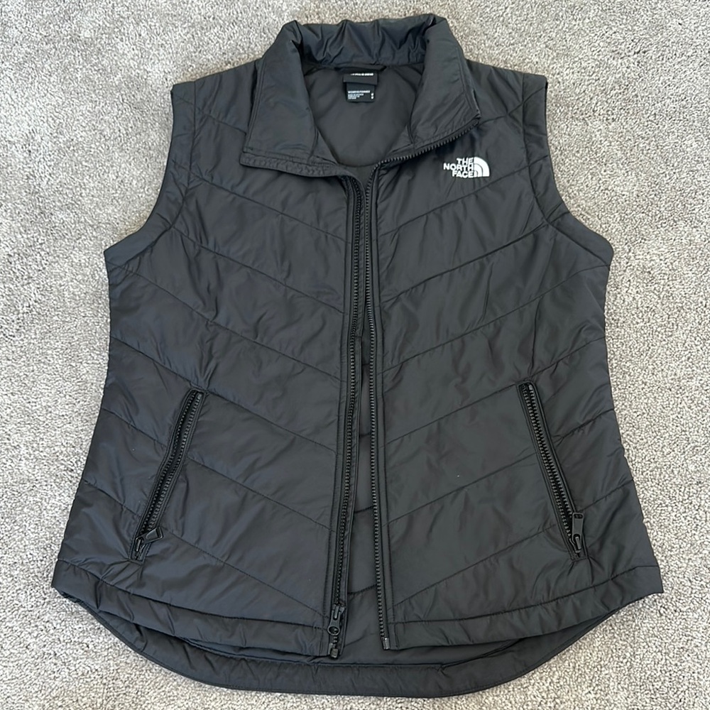 The North Face Black Quilted Vest